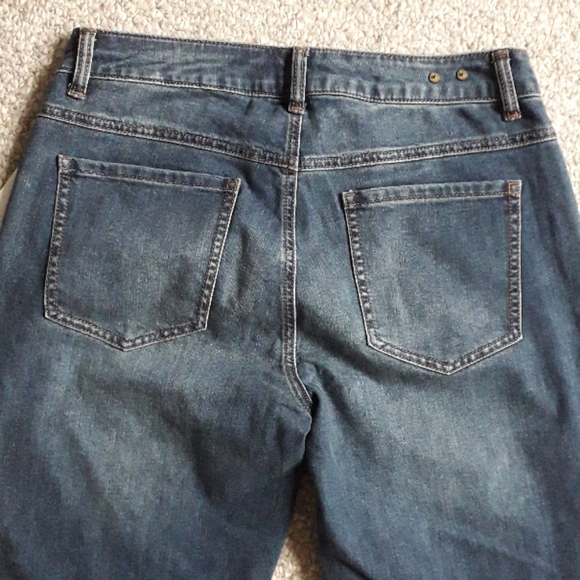 Distressed Low Rise Waist Skinny Cabi Jeans - Picture 6 of 8